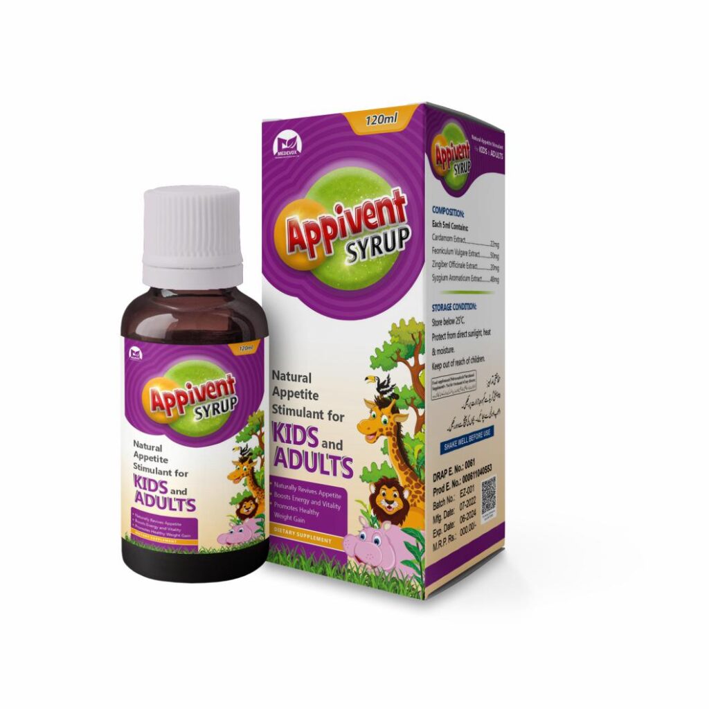 Appivent Appetite Stimulant Syrup (120ml)
