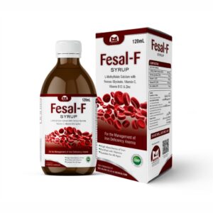 Fesal-F Iron & Folic Acid Syrup (120ml)