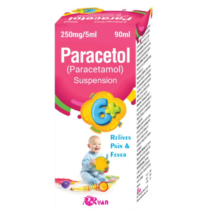 Paracetol Six Plus Suspension (90ml)
